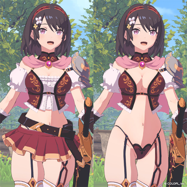 「お着替え」機能追加！